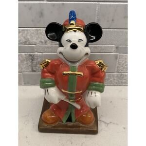 Mickey Mouse Steam Boat Band Leader Conductor Salt and Pepper Shaker